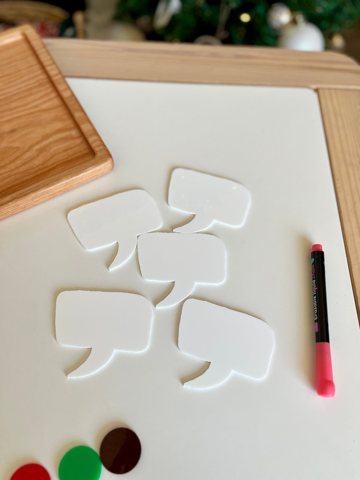 Little Dry Erasables - Text Boxes Set of 5