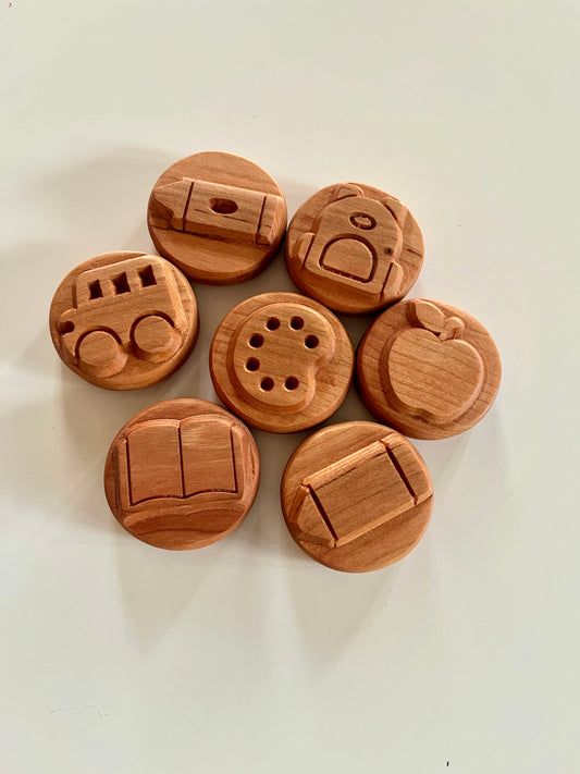 Play Dough Stampers - Back to School