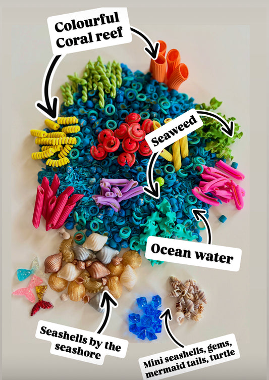 Coral Reef Under the Sea Fun Filler Sensory Kit