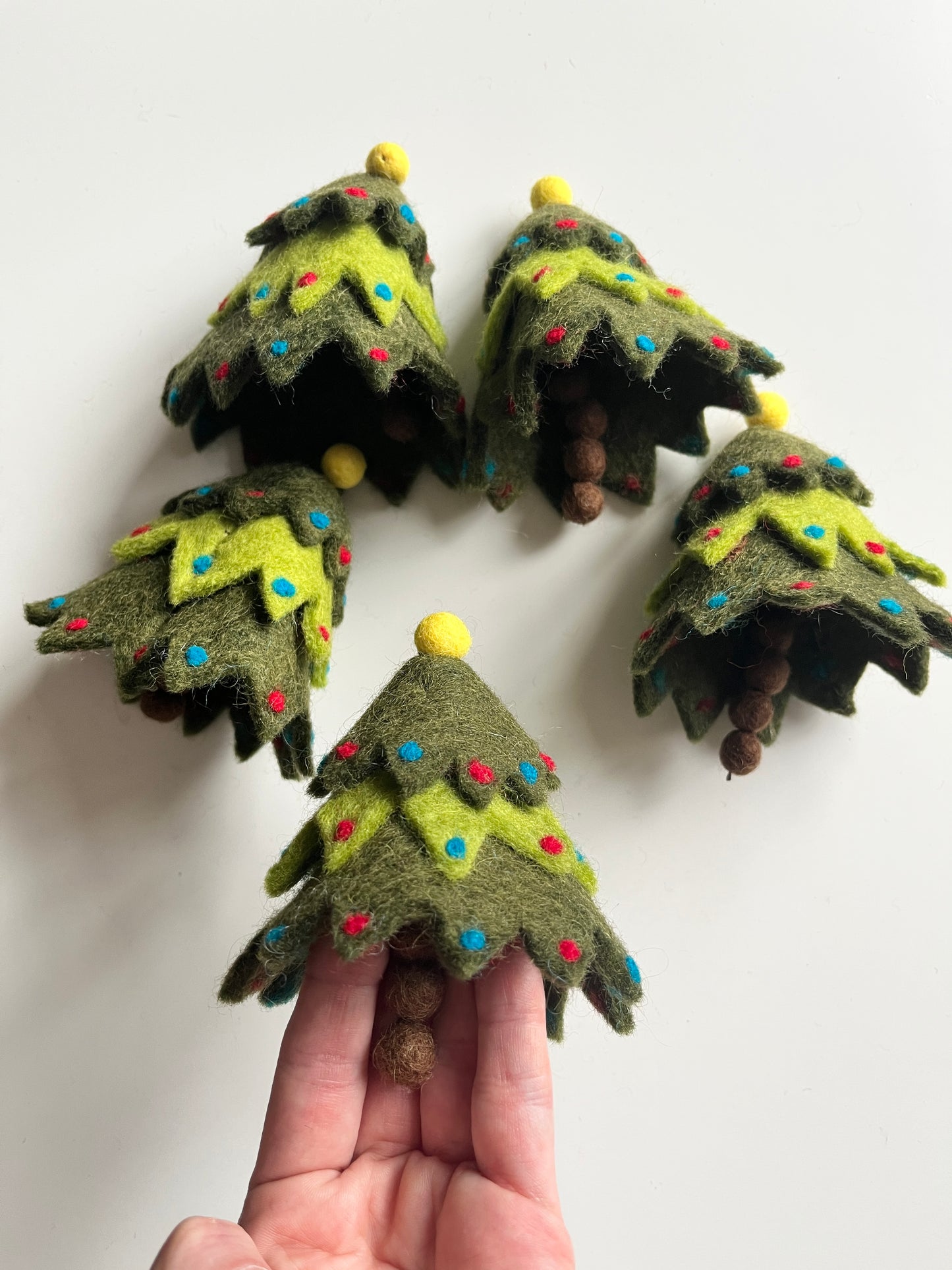 One Felt Christmas Tree Style 2