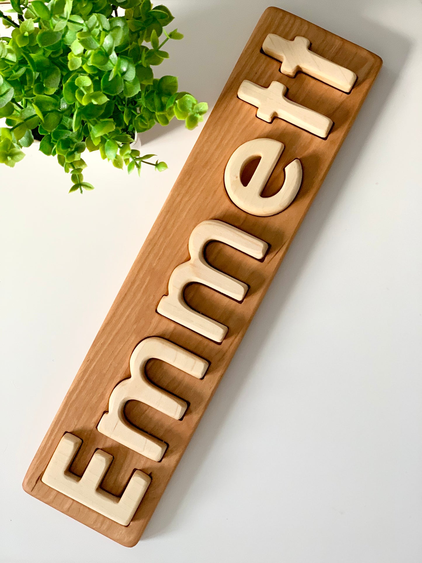 Personalized Hardwood Name Puzzles