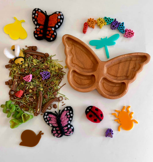 Mini Butterfly Plate / Sensory Tray