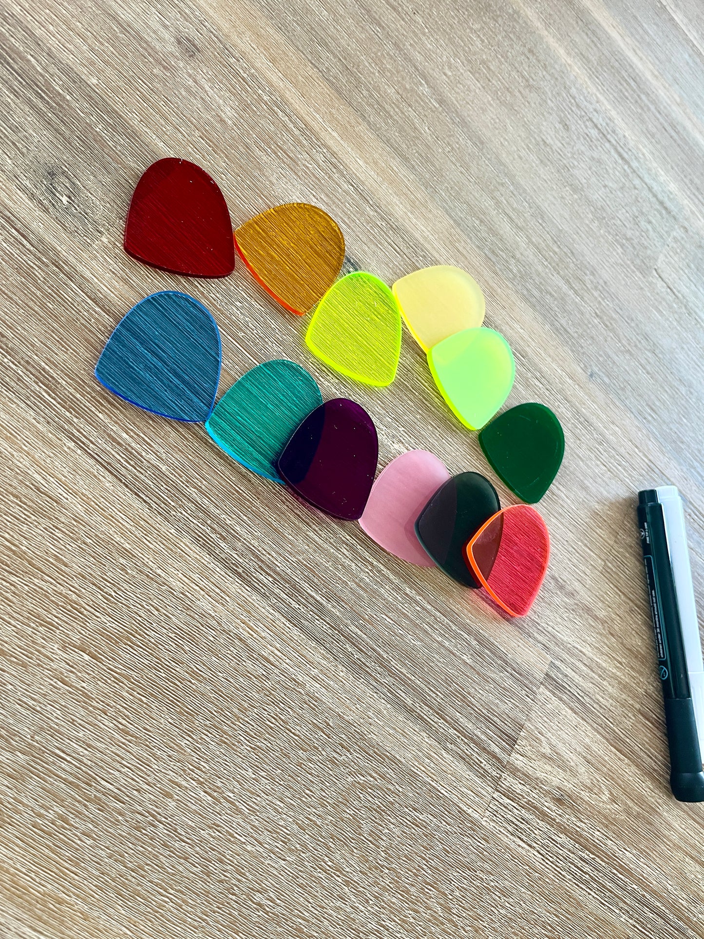 Little Dry Erasables — Set of 10 Translucent Gum Drops