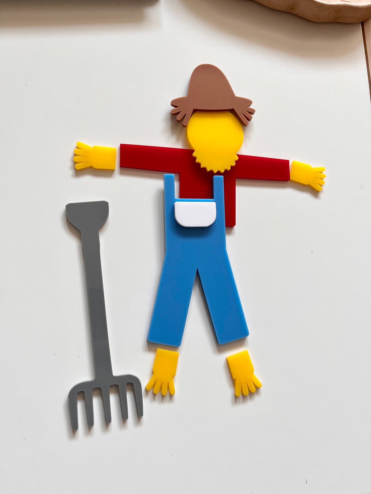 Little Dry Erasables - Build a Scarecrow