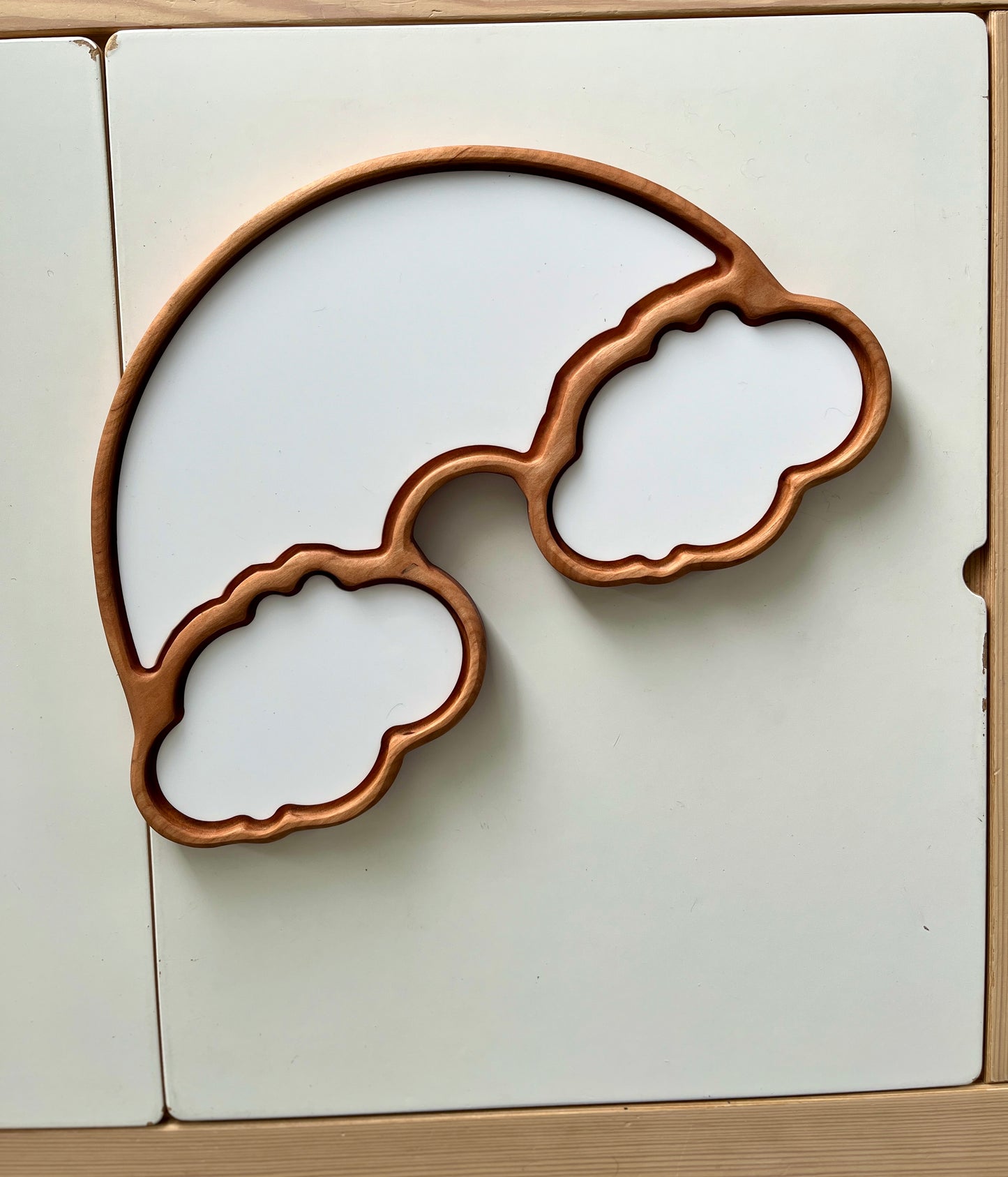 Large Rainbow Plate / Sensory Tray