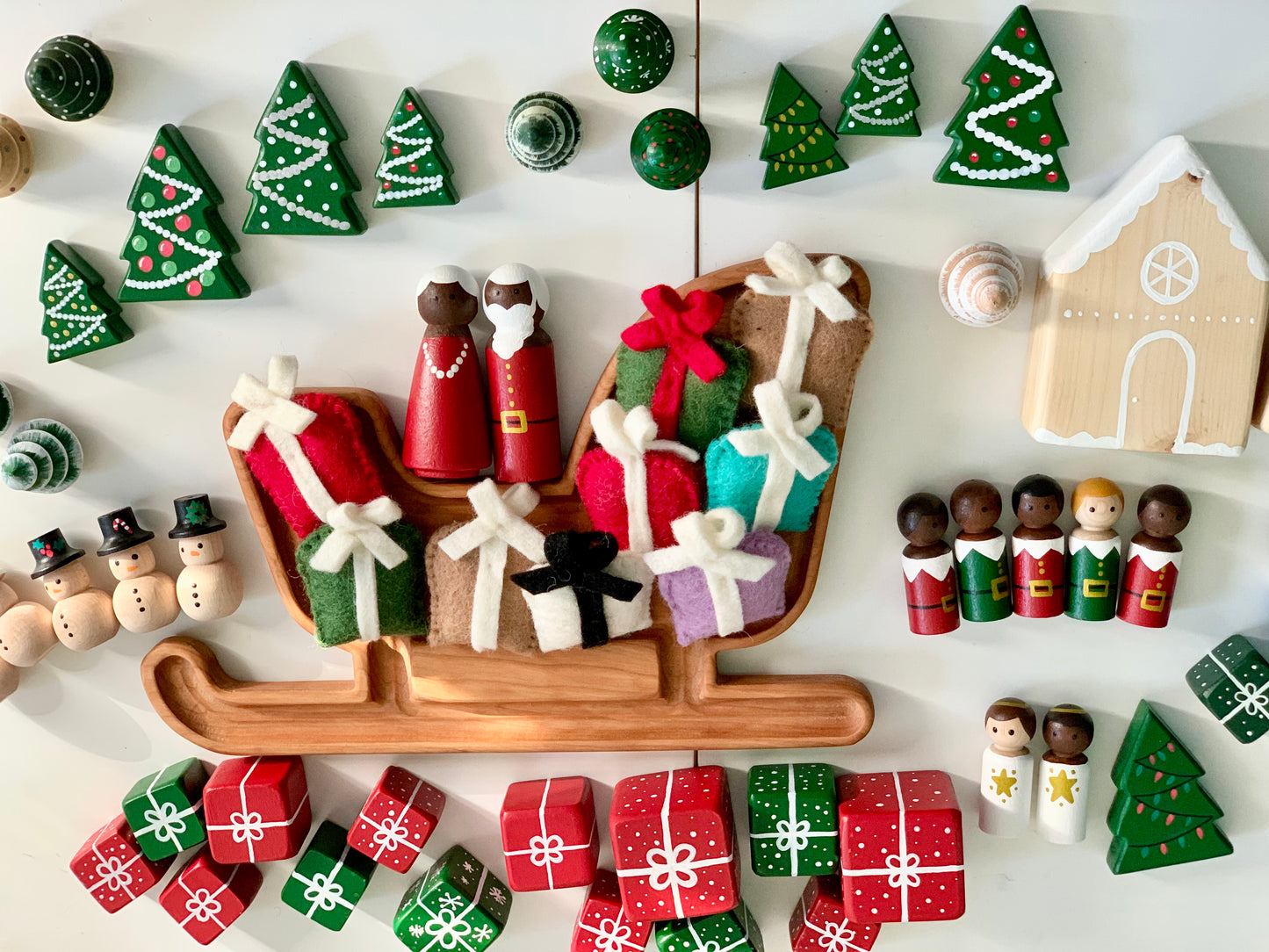 Christmas Peg Dolls — Made To Order