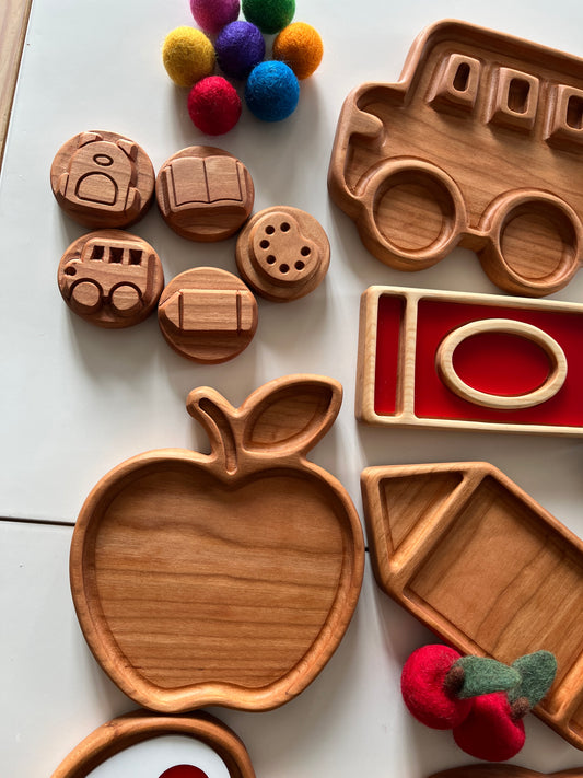 Play Dough Stampers - Back to School