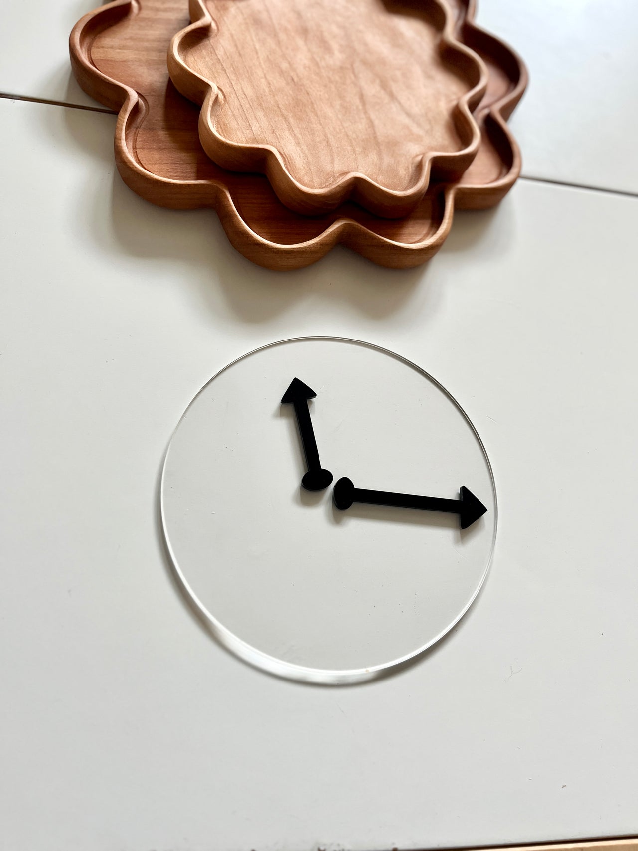Little Dry Erasables - DIY Clock with Hands