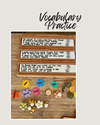 Wooden Sentence & Learning Tray | Open Ended Literacy Board | Math & Play