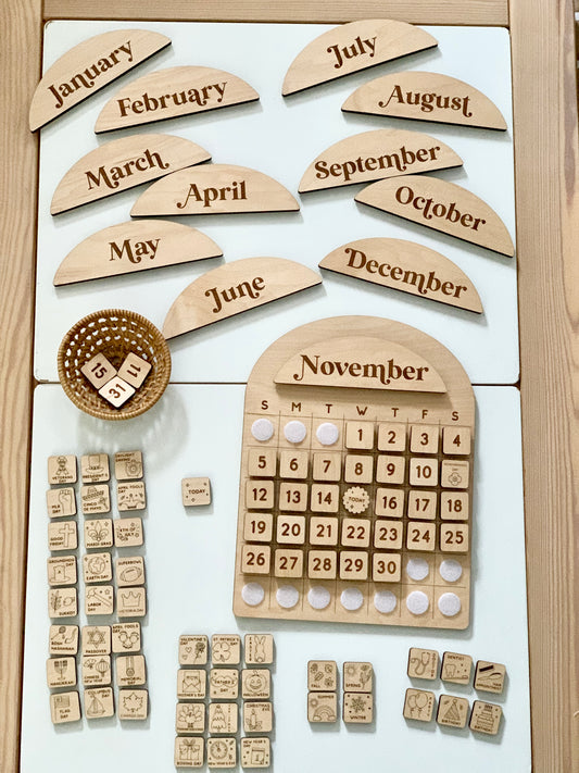 Wooden Calendar