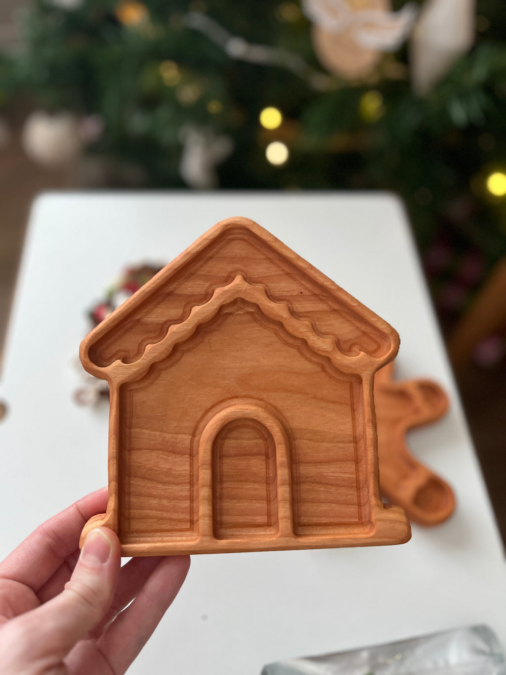 Mini Gingerbread Man and House Trays