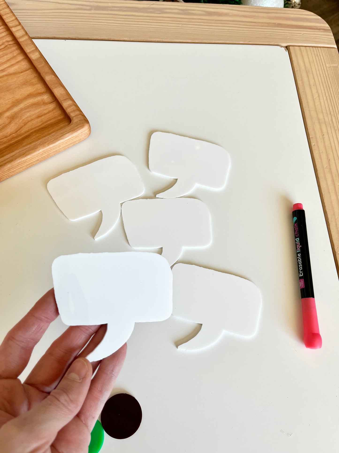 Little Dry Erasables - Text Boxes Set of 5