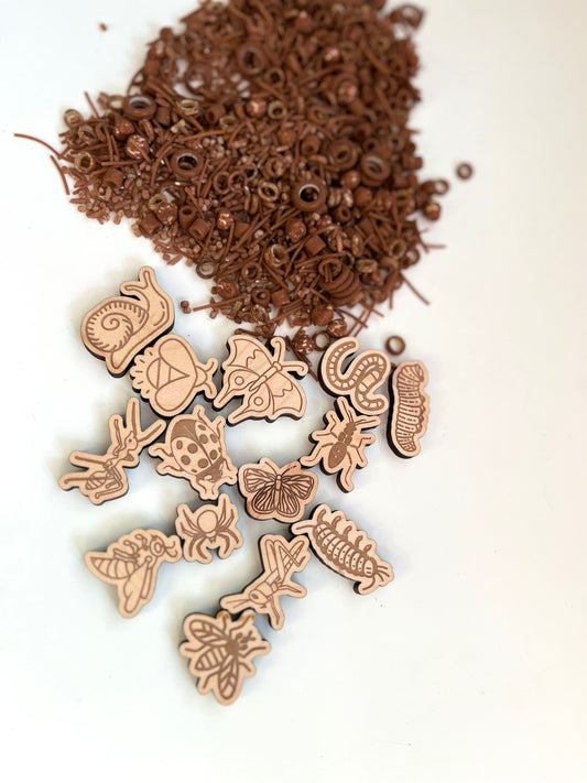 MultiSensory Dirt (with or without Bugs) Coloured Sensory Fun Filler