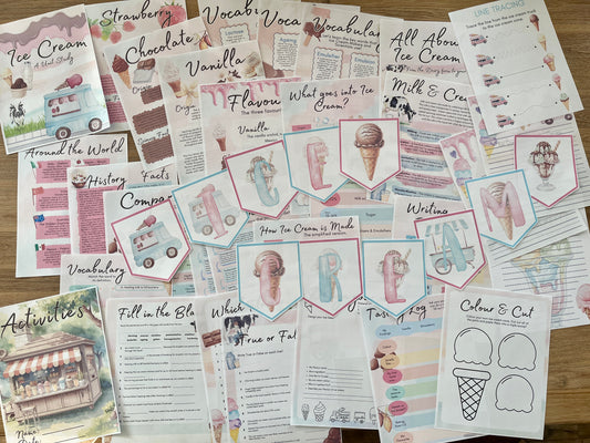 Digital Download | Ice Cream Unit Study