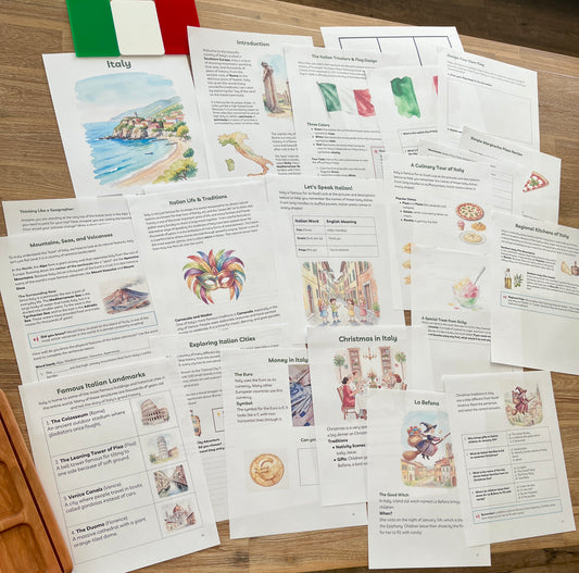 Digital Download | Italy Unit Study