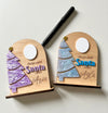 Personalized Santa Christmas Countdown