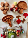 Mini Mushroom Trays, 6 Styles
