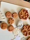 Play Dough Stampers - Snow