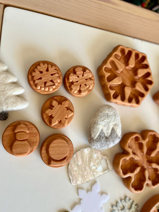 Play Dough Stampers - Snow