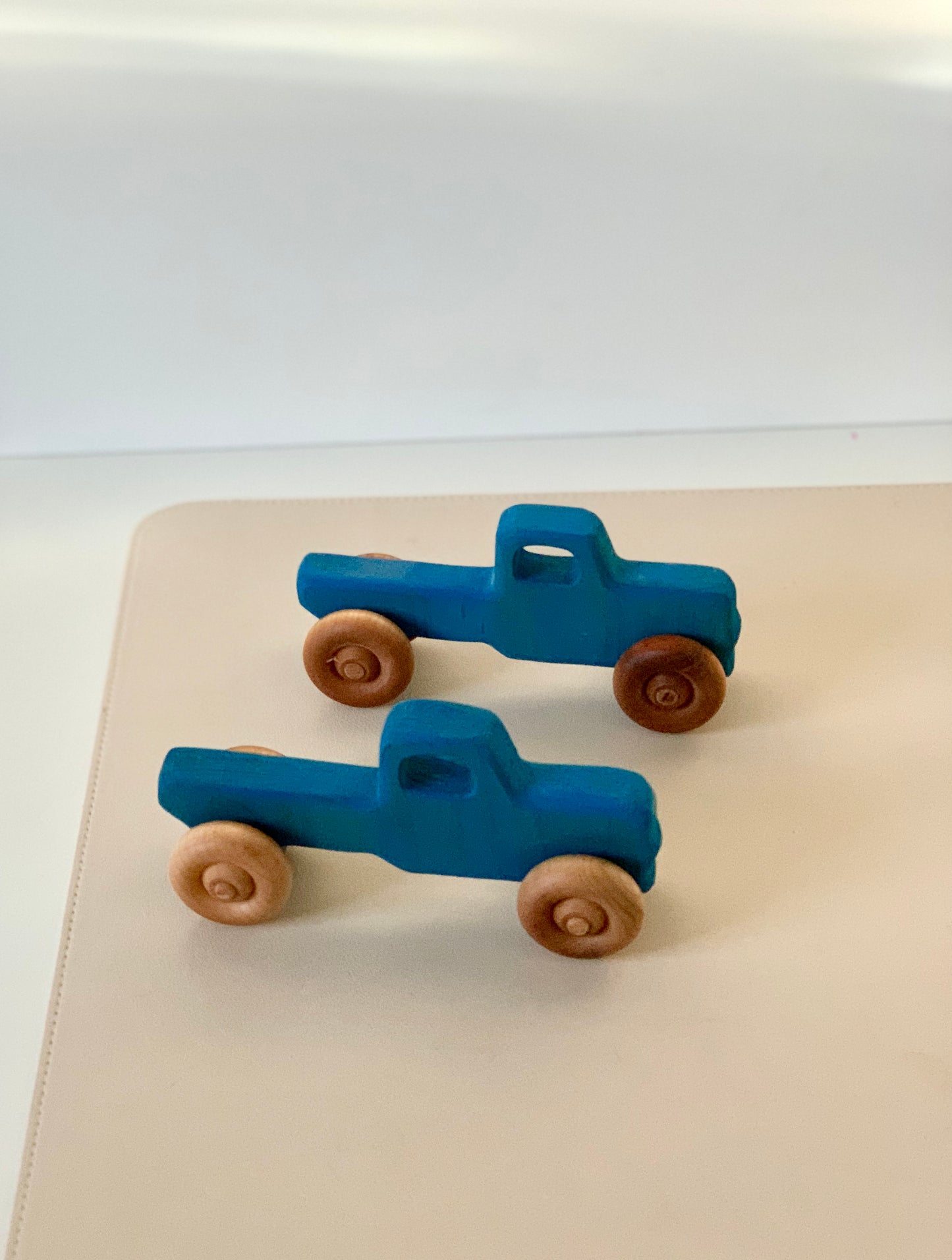 Wooden Toy Vehicles - Trucks, Car, Bus and Tractor / Push Car