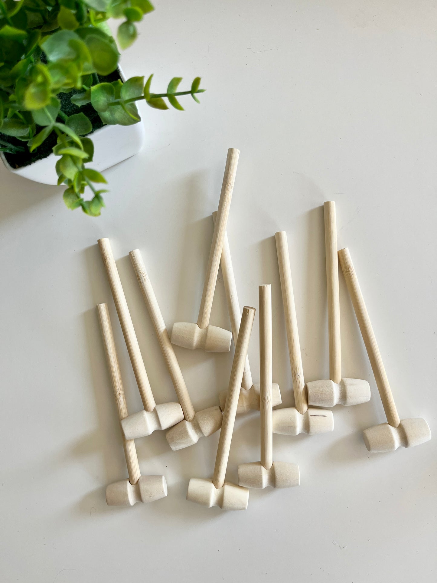 One Wooden Hammer
