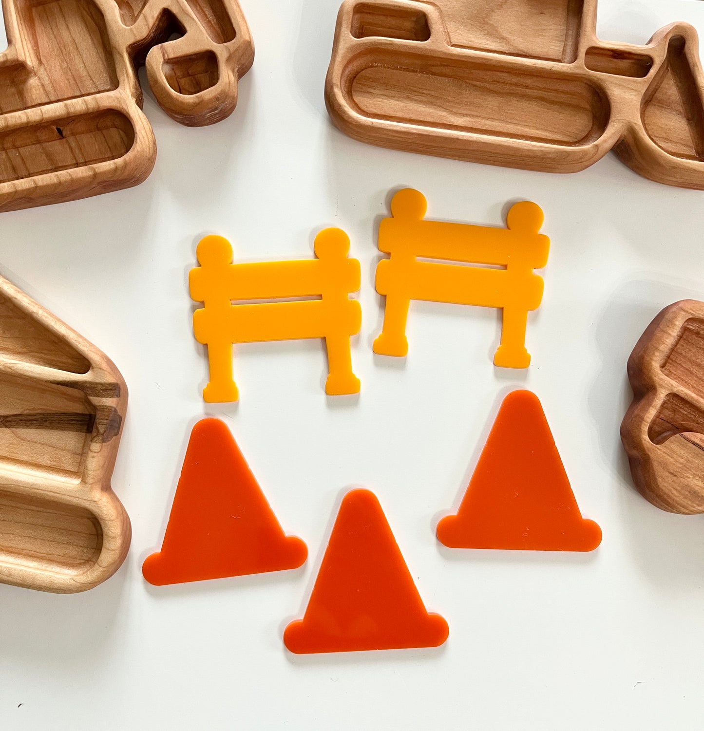 Little Dry Erasables - Construction Cones - Set of 5