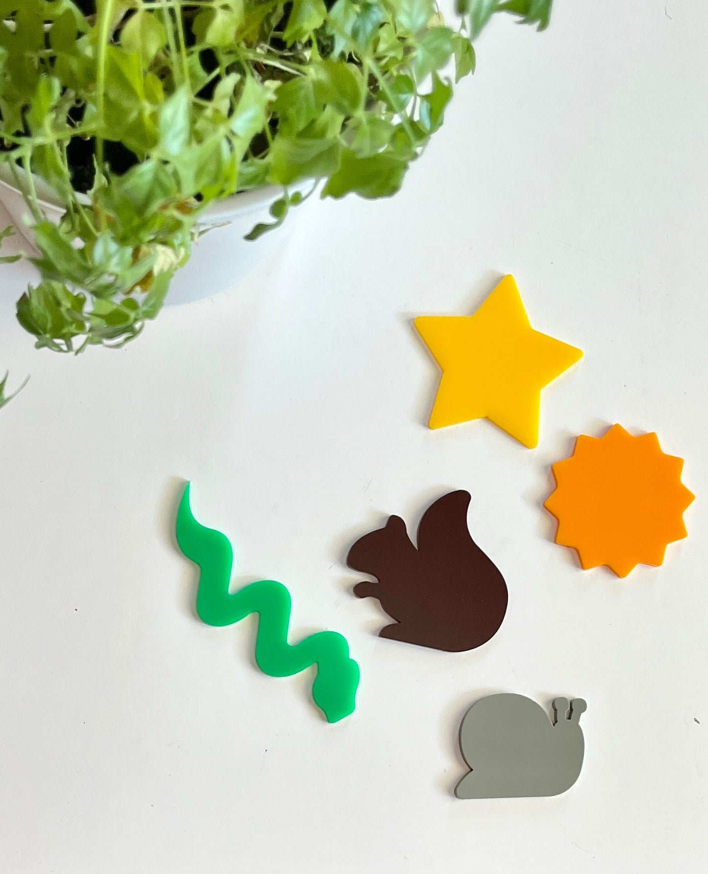 Little Dry Erasables - Letter Phonics Sets — A is for "", B is for "", 5 Piece Sets, Perfect for Letter Discovery Baskets