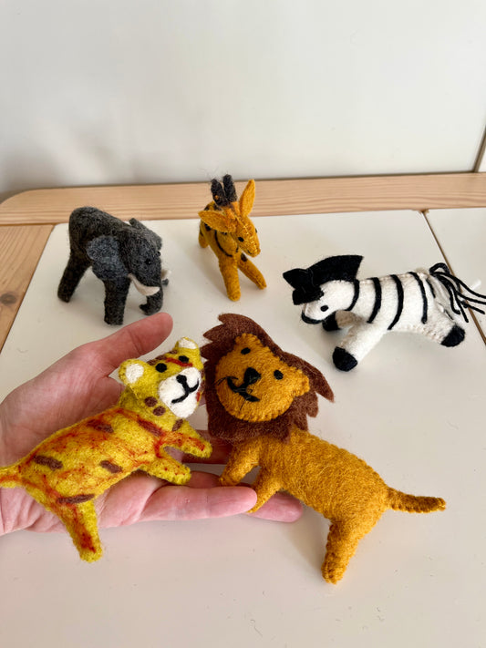 Felt Safari Animals