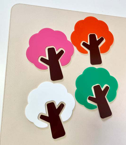 Little Dry Erasables — Tree and Tree Trunks — Colours of the Seasons