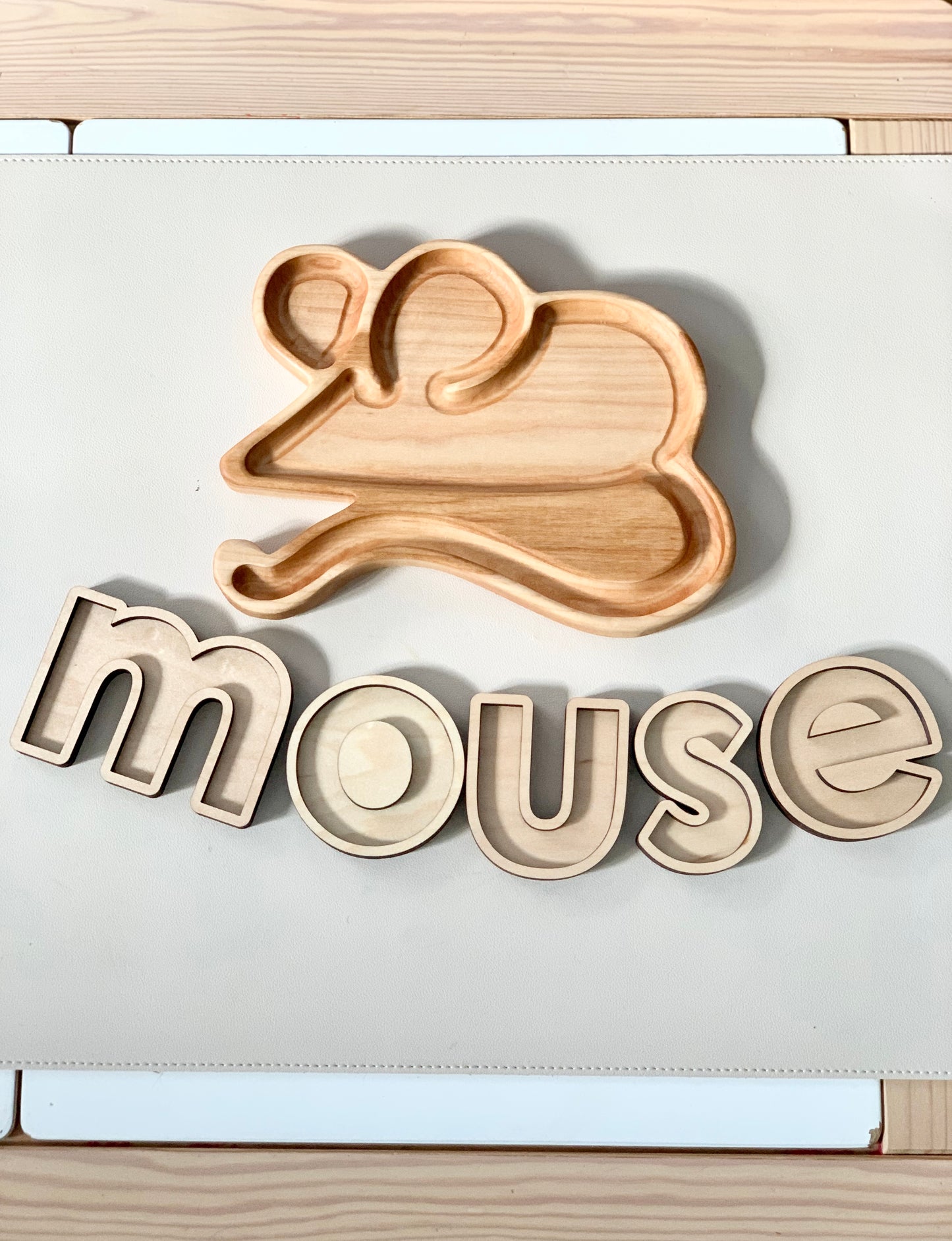 Mouse Plate / Sensory Tray