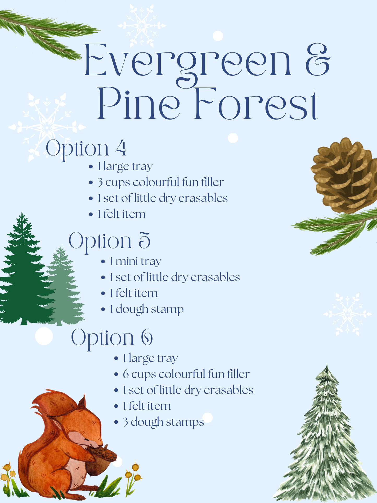 Evergreen & Pine Forest Mystery Box Bundle