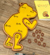 Winnie the Pooh Plate / Sensory Tray - Two sizes available