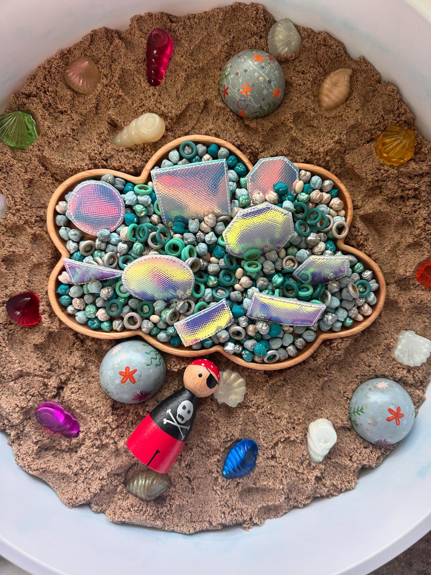 Cloud Plate / Sensory Tray