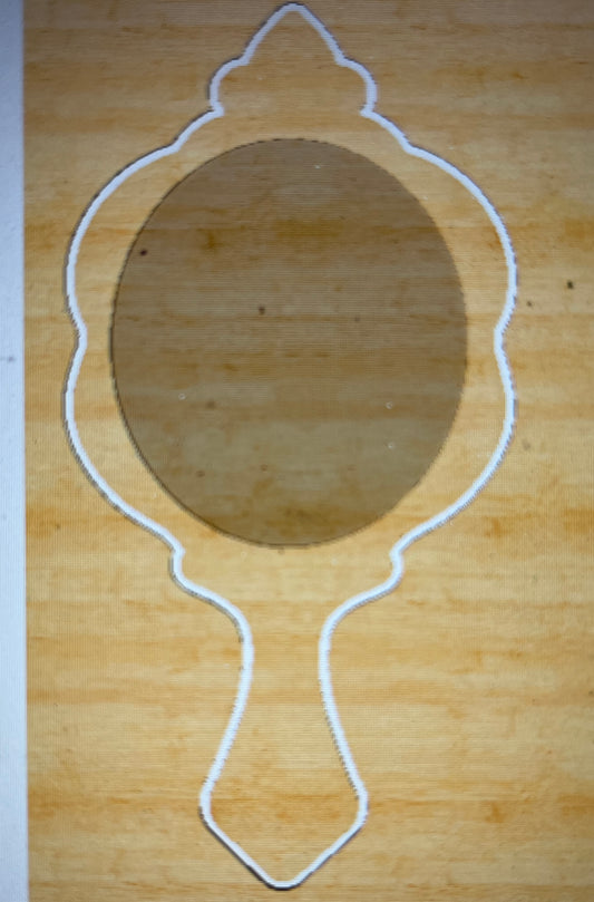 Handheld Mirror / Magic Mirror Plate / Sensory Tray