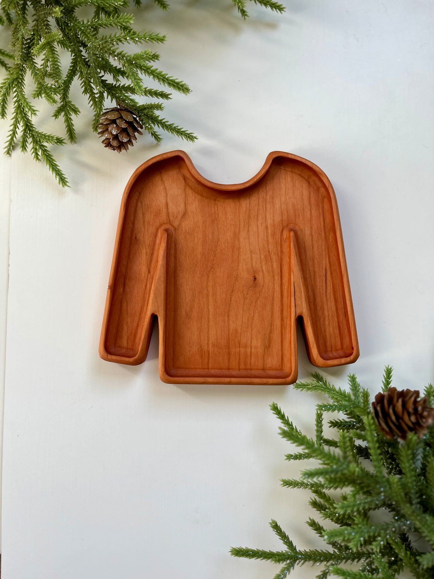 Sweater “Ugly Sweater” Plate | Sensory Tray