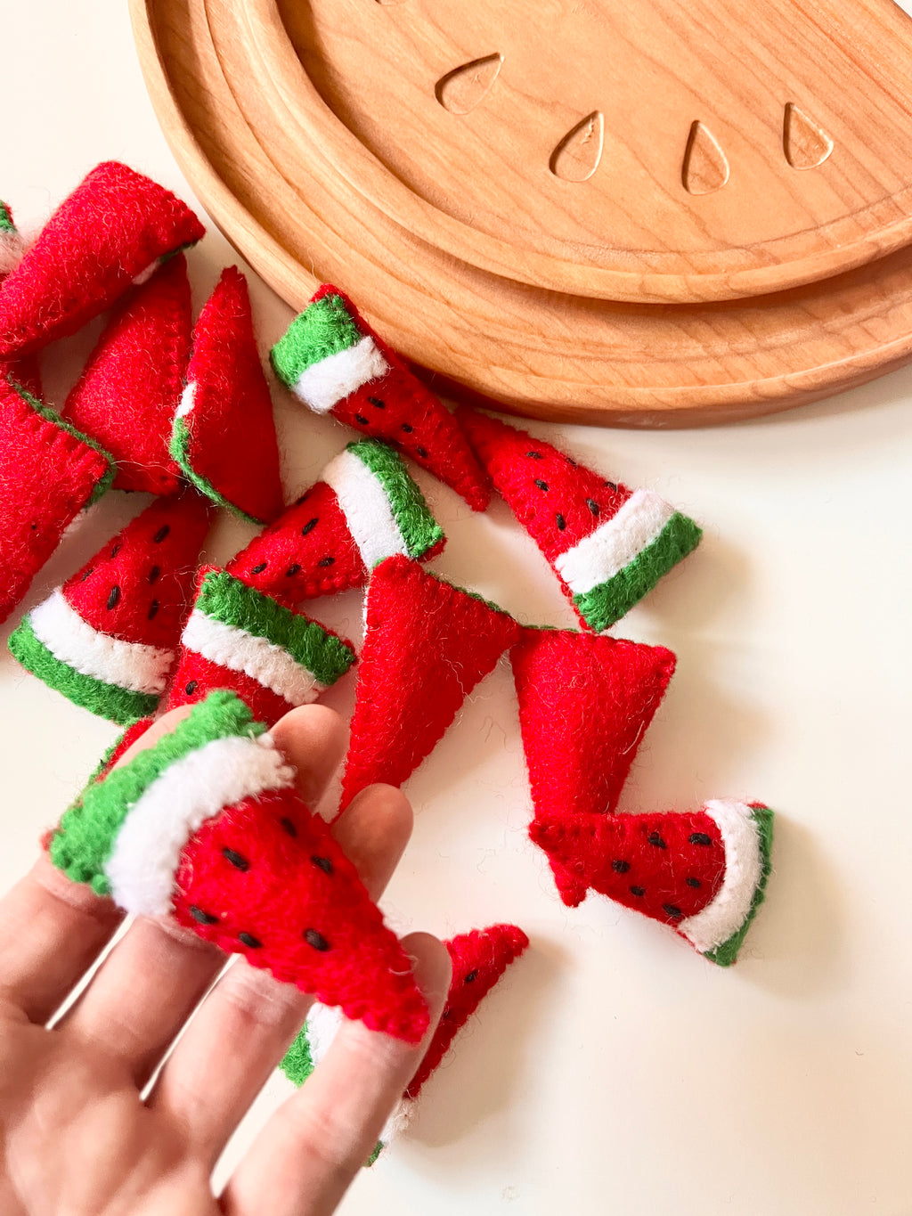 One Felt Watermelon Slice