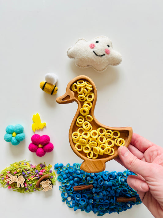 Mini Duck Plate / Sensory Tray