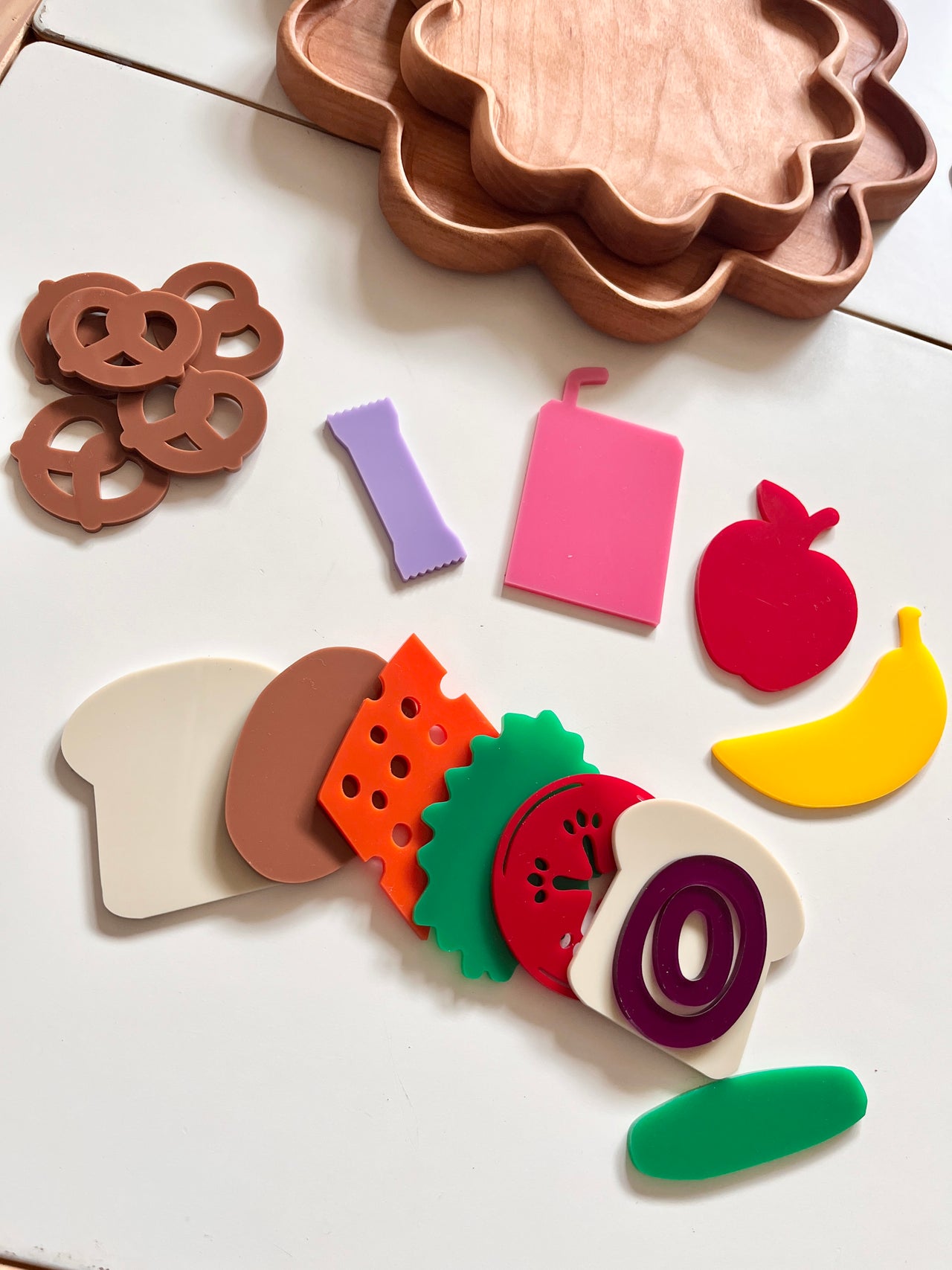 Little Dry Erasables - Sandwich and Lunch; 18 Pc Set