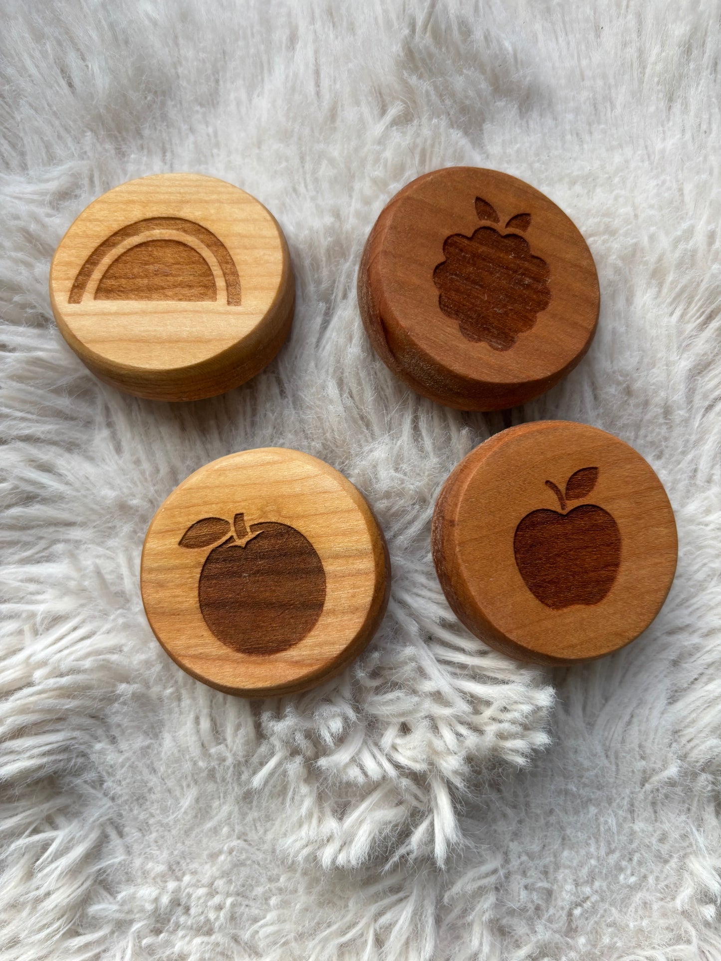 Ready to Ship, Playdough Stampers Fruit