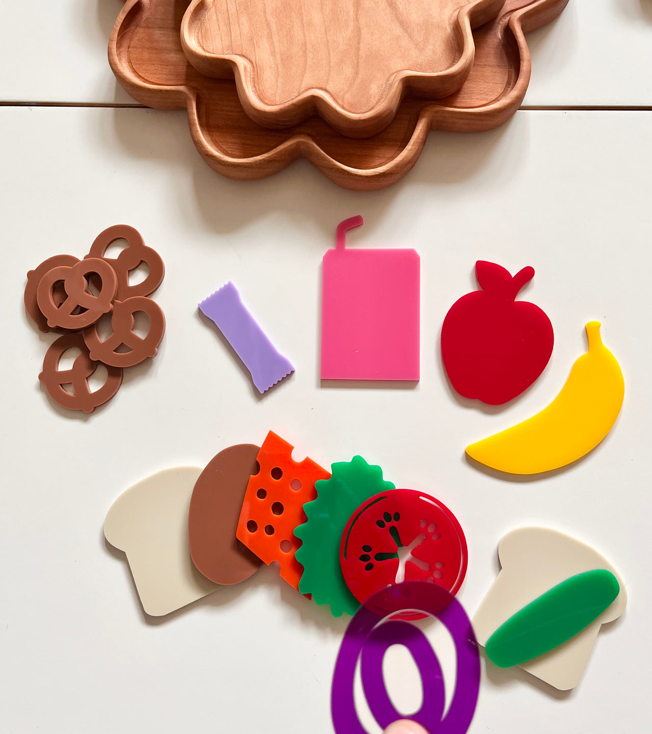 Little Dry Erasables - Sandwich and Lunch; 18 Pc Set