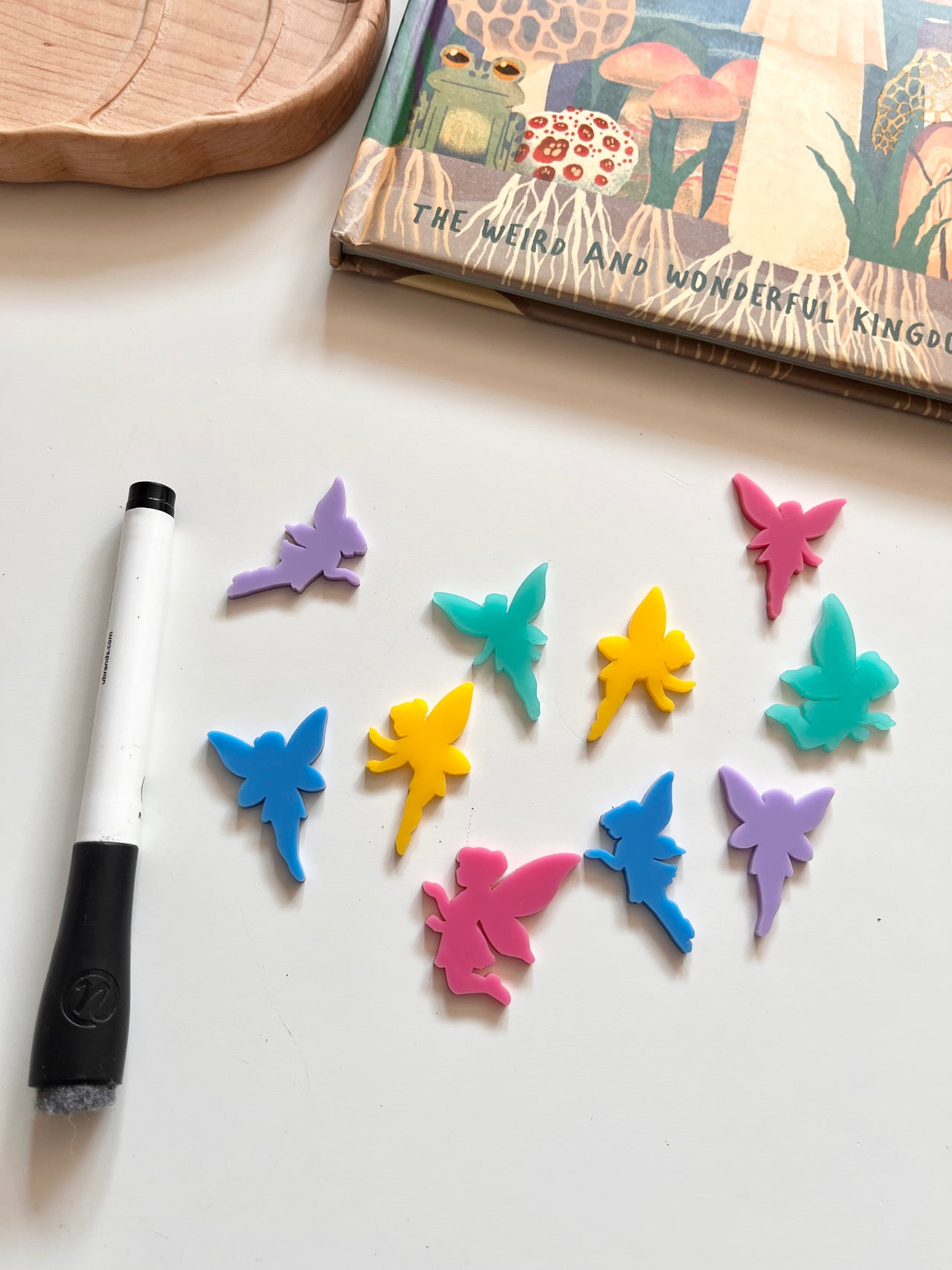Little Dry Erasables - Mini Fairies / Wisps (10)