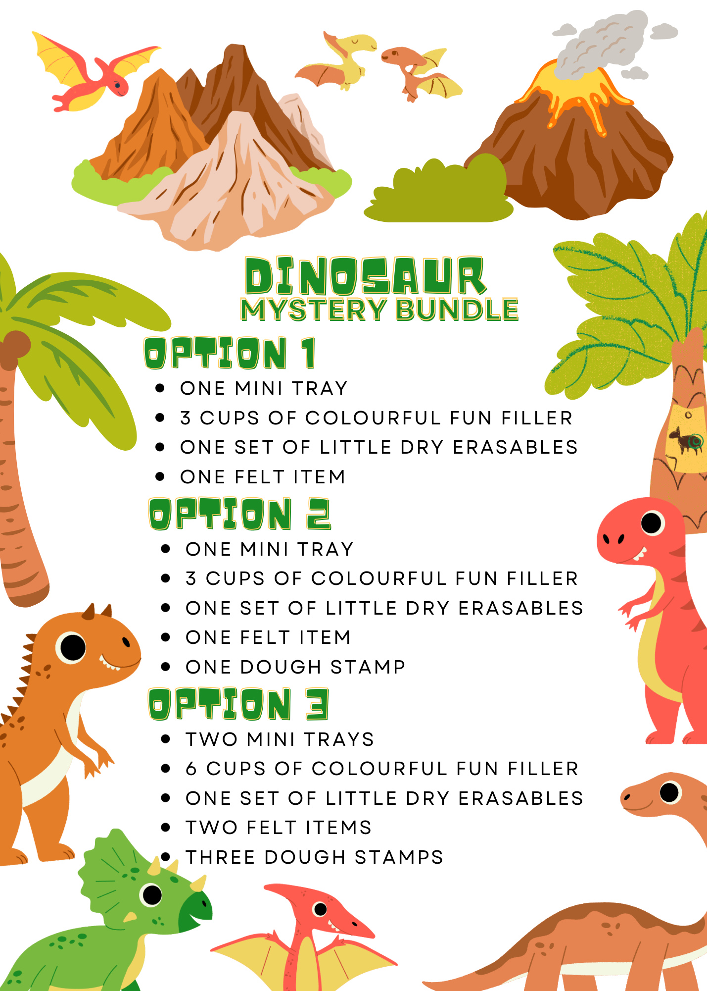 Dinosaur Mystery Box Bundle