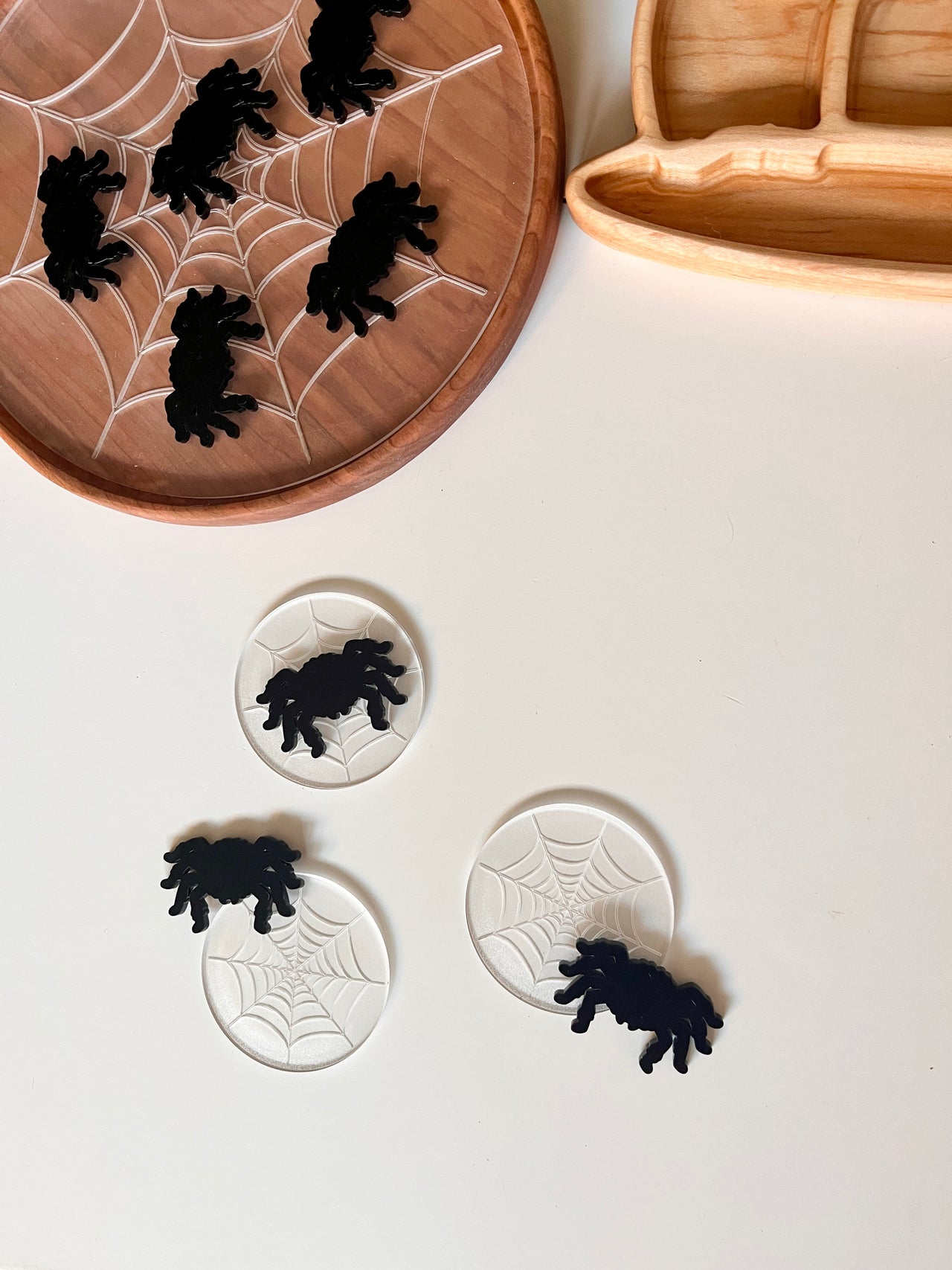 Little Dry Erasables — Spiders & Webs