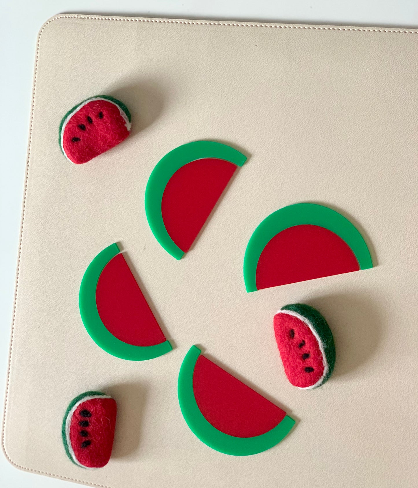 Little Dry Erasables - Watermelons - Set of 4 / 8 pcs