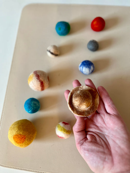 Felt Solar System / Planets