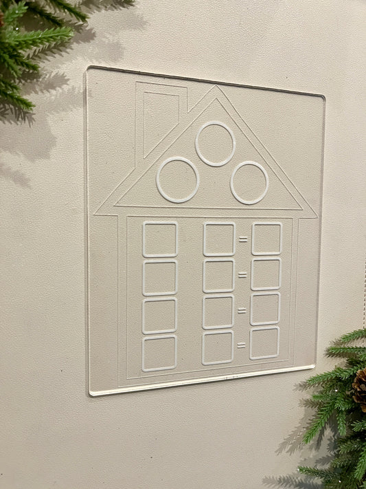 Fact Family Clear Dry Erase Acrylic Tracing Board; can also fit as a Flisat Insert