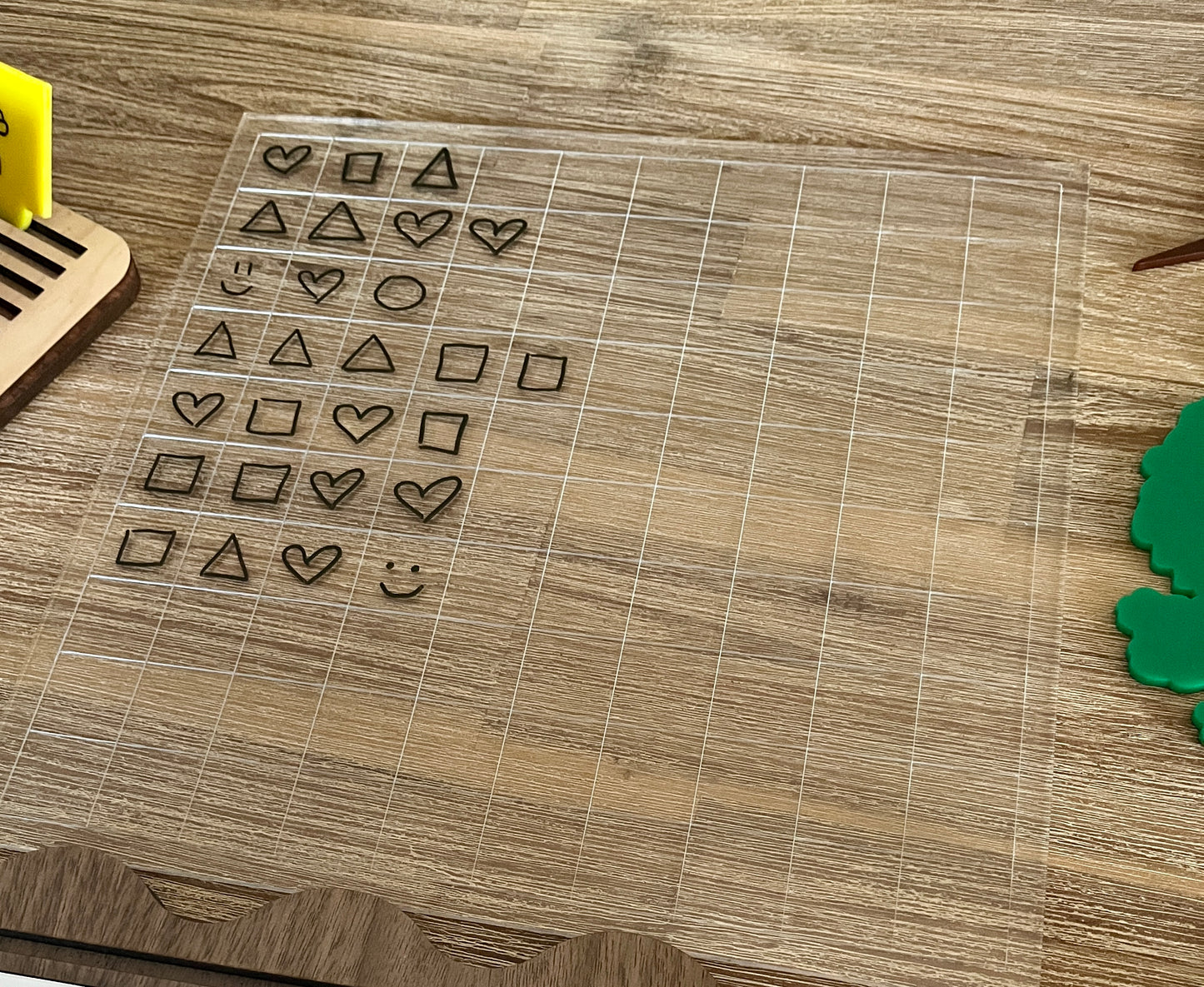 Dry Erasable Blank Open Ended 100 Frame Hundred Board