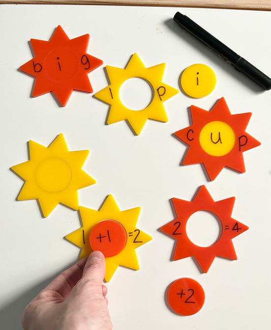 Little Dry Erasables - Sunshines 2 Part