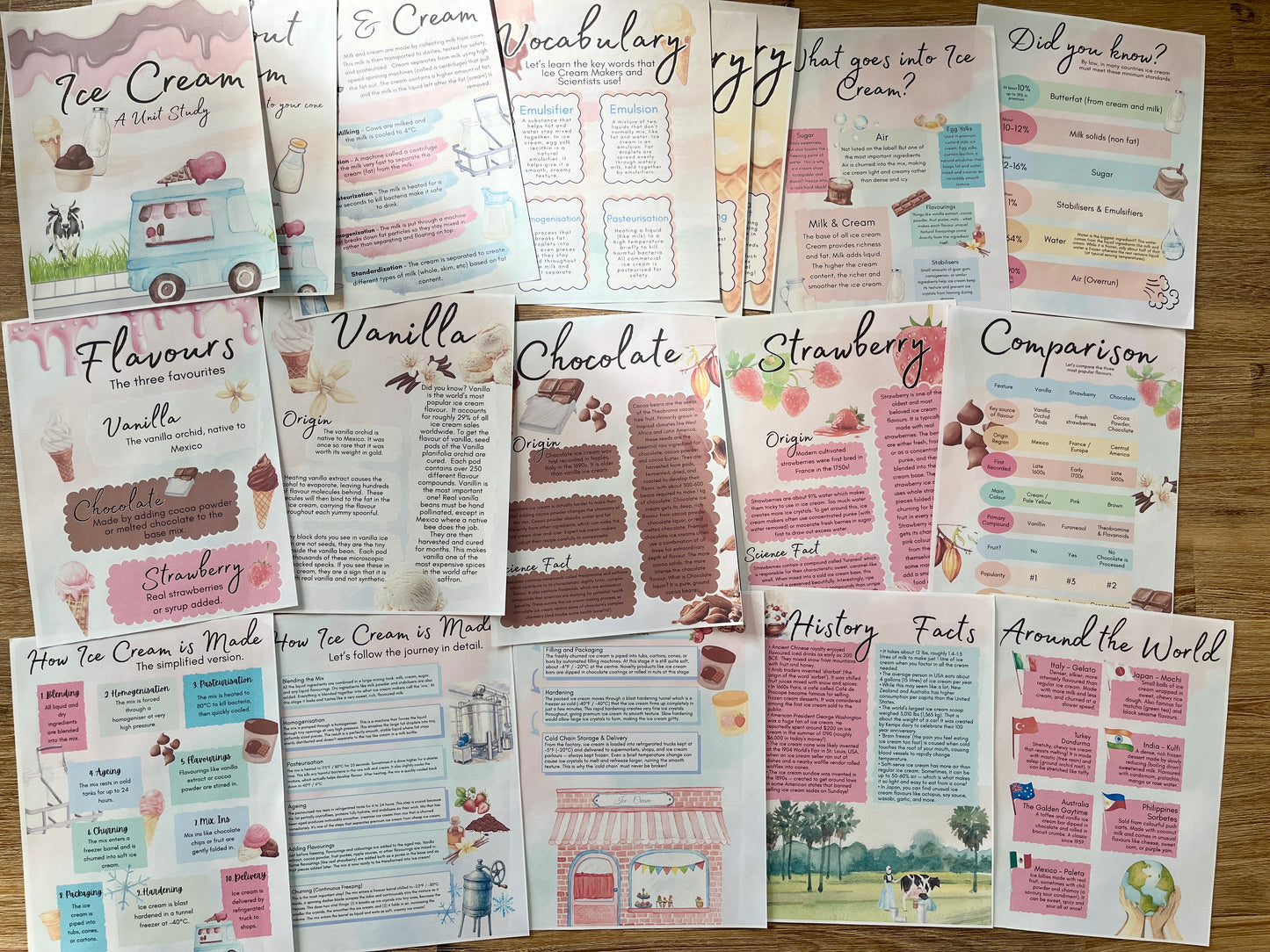 Digital Download | Ice Cream Unit Study