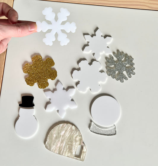 Little Dry Erasables - Icey Snow